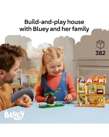 LEGO Bluey: Bluey's Family House Playset, Home-Building Kit and Toys 11203