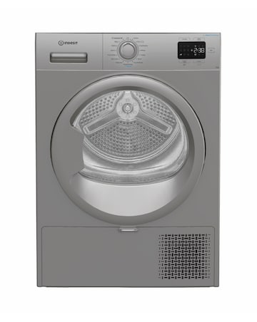 Indesit C YSD 82D SS UK 8kg Heat Pump Tumble Dryer - Silver