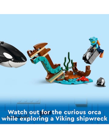 LEGO City Arctic Explorer Ship, Big Floating Boat Toy 60368