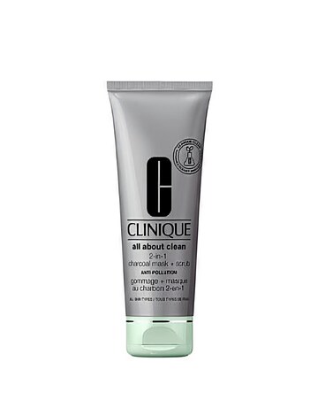 Clinique All About Clean 2-In-1 Charcoal Mask + Scrub 100ml
