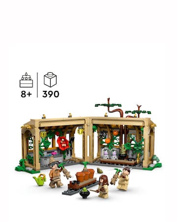 LEGO Harry Potter Hogwarts Castle: Herbology Class, Wizard Gift for Kids 76445