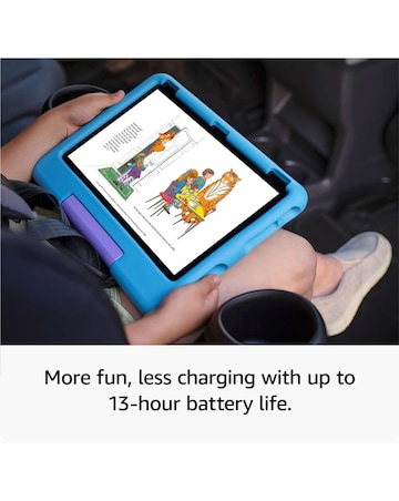 Amazon Fire HD 10 Kids Edition 10.1in 32GB Age 3-7 Tablet - Blue