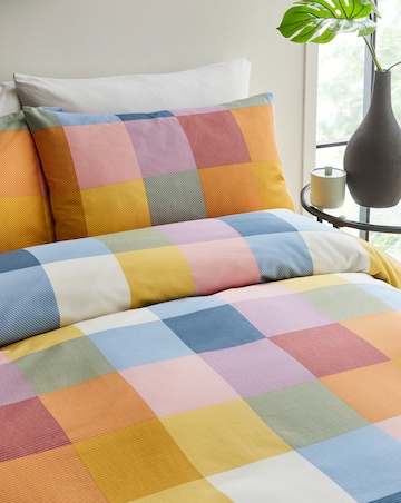 Darcy Bright Check Duvet Cover Set