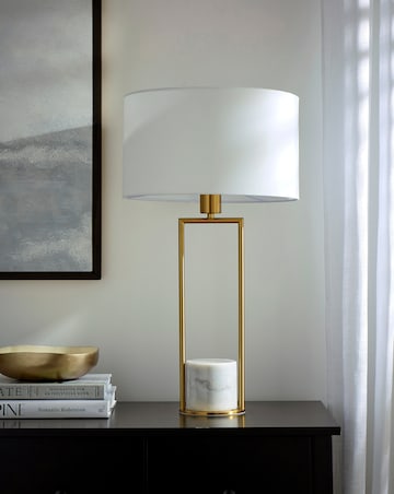 Marble Base Table Lamp