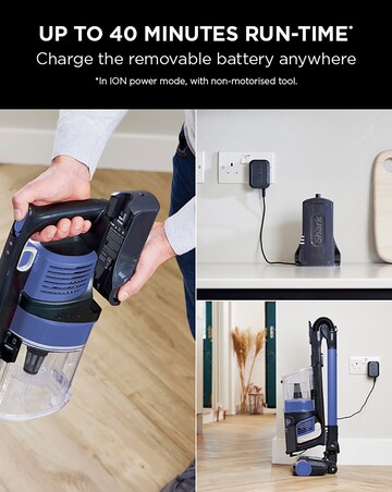 Shark Anti Hair Wrap Cordless Vacuum with Flexology Pet Model IZ202UK