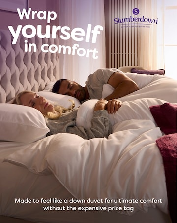 Slumberdown Feels Like Down 13.5 Tog Duvet