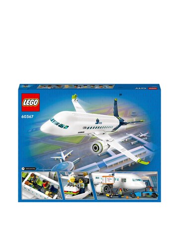 LEGO City Passenger Aeroplane Toy & 4 Airport Vehicles 60367