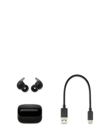 Sony LinkBuds Open Truly Wireless Earbuds with Ring Driver - Black