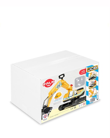 JCB Fully Articulated Digger with Opening Seat & Helmet