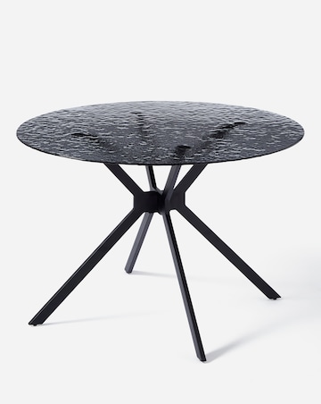 Colton Round Glass Dining Table