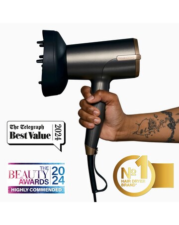 Remington ONE Dry & Style Hair Dryer with Diffuser and Flyaway Attachment D6077