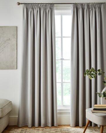 Sunset Blackout Pencil Pleat Curtains