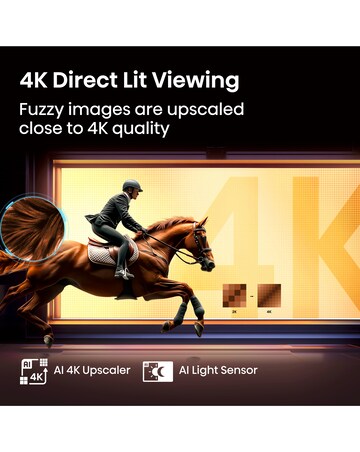 Hisense 65E78QTUK 65in QLED 4K Ultra HD HDR Smart TV