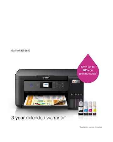 Epson EcoTank ET-2850 A4 Multifunction Inkjet Printer