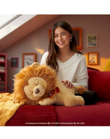 Squishmallows Harry Potter 18-inch Sleeping Gryffindor Lion Plush