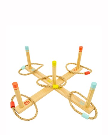 TP Wooden Ring Toss Game