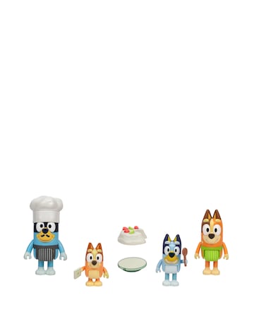 Bluey Lets Play Chef 4 Figure Pack - Pavolva