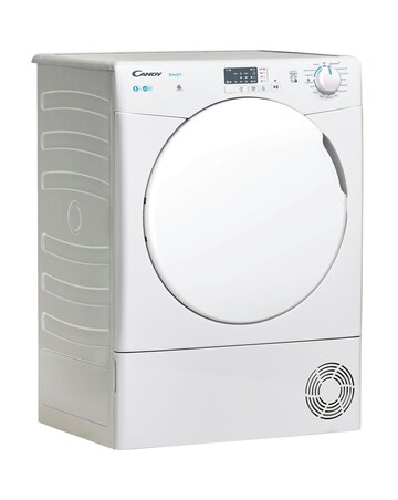 Candy CSEC8LF-80 8kg Condenser Tumble Dryer White + Install