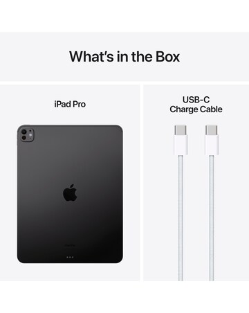 Apple iPad Pro (M4, 2024) 13inch Ultra Retina XDR Wi-Fi 256GB - Space Black