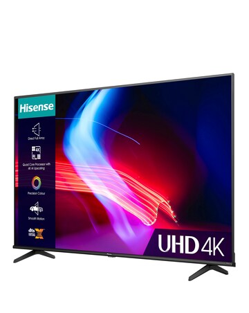 Hisense 55in 55A6KTUK Smart 4K UHD HDR TV with VDTS Virtual:X & Freeview Play