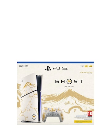 PlayStation 5 Disc Console - Ghost of Yotei Gold Limited Edition Bundle