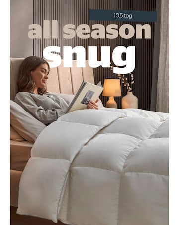 Silentnight Naturals Collection Goose Feather 10.5tog Duvet