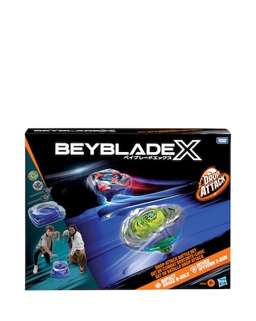 Beyblade X Drop Attack Battle Set with Beystadium Arena