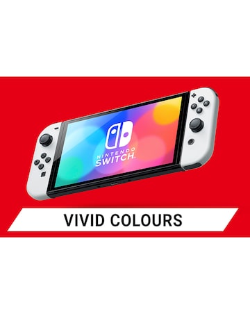 Nintendo Switch OLED Console - White