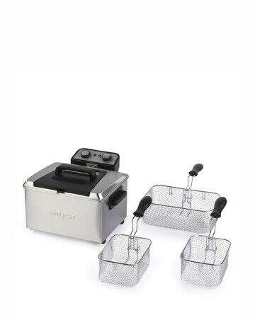 Salter Stainless Steel 5L Deep Fat Fryer