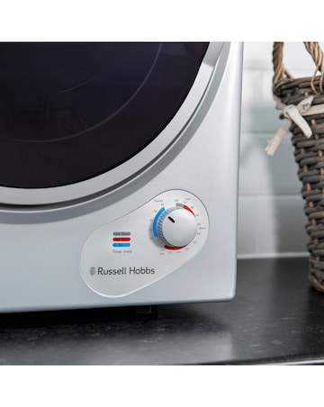 Russell Hobbs RH3VTD800S 2.5kg Compact Vented Tumble Dryer - Silver
