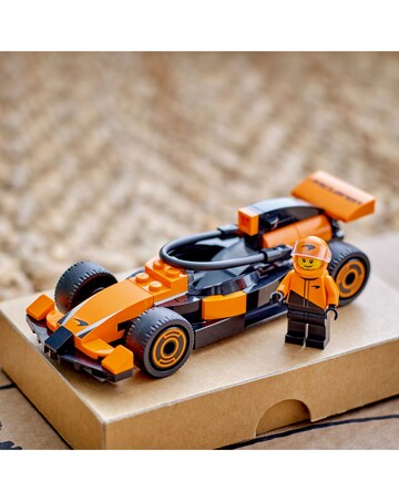LEGO City F1 Driver with McLaren Race Car Toy Playset 60442