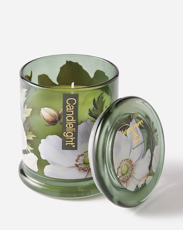 White Poppy & Sage Jar Lidded Candle