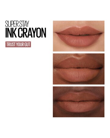 Maybelline Superstay Matte Ink Crayon Lipstick - 10 Trust Your Gut
