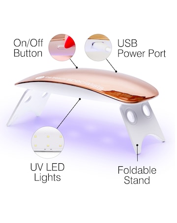 14 Day Gel nail polish set with LED lamp