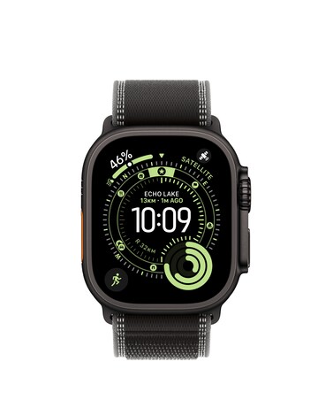Apple Watch Ultra 3 GPS + Cellular 49mm Black/Charcoal Trail Loop - S/M