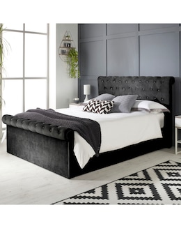Aspire Chesterfield Side Lift Ottoman Bed