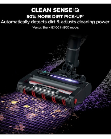 Shark Stratos Cordless Vacuum with Anti Hair Wrap Plus & Clean Sense IQ IZ400UK