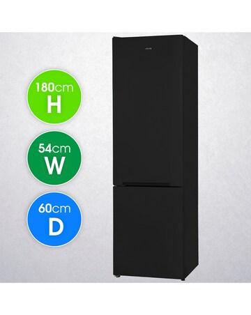 Abode A180FF541E1B 70/30 Fridge Freezer - Black