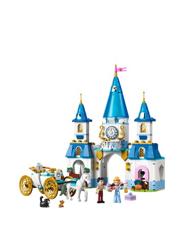 LEGO Disney Princess Cinderella's Castle & Horse Carriage 43275
