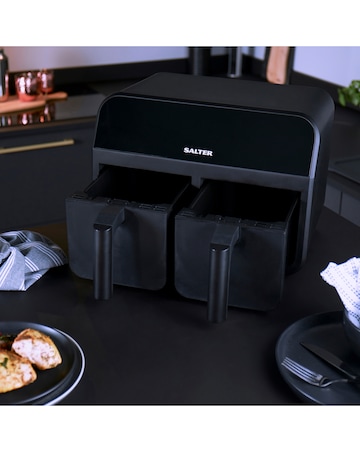 Salter Dual Air Cook Digital Pro Air Fryer 7.4L
