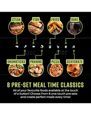 Tower T17138 Vortx 10.4L Dual Basket Air Fryer