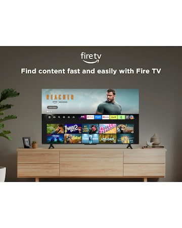 TCL 55T6CUK 55in 4K QLED Fire TV with Freely