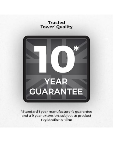 Tower 40L Recycling Pedal Bin Cream