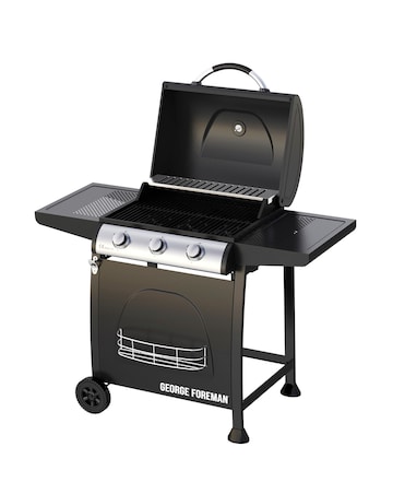 George Foreman 3 Burner Gas BBQ