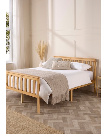 Aspire Atlantic Wooden Bed Frame