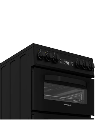 Hotpoint HDE5VDCB 50cm Electric Double Cooker Ceramic Hob - Black Installation