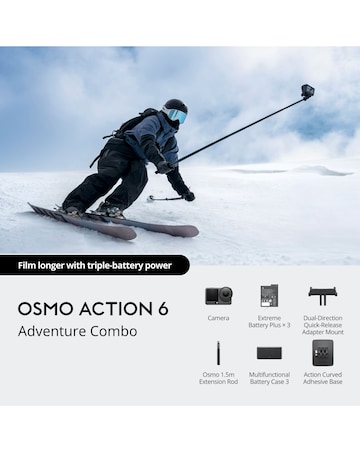 DJI Osmo Action 6 Adventure Combo