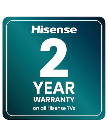 Hisense 55in 55A6KTUK Smart 4K UHD HDR TV with VDTS Virtual:X & Freeview Play