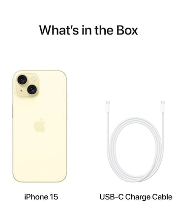 Apple iPhone 15 128GB - Yellow