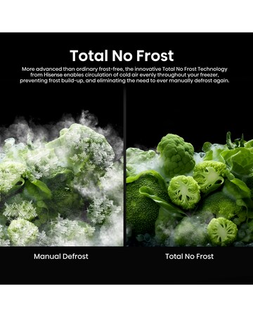 Hisense KitchenFit RQ768N4GBE Multi-Door Fridge Freezer - Black